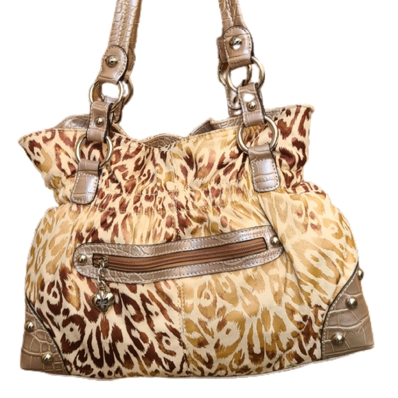 COPY - KATY VAN ZEELAND JUNGLE PRINT PURSE NWT - Picture 3 of 9
